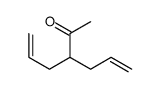 3-prop-2-enylhex-5-en-2-one结构式