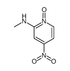 2-methylamino-4-nitropyridine N-oxide结构式