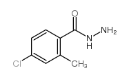 4-CHLORO-2-METHYLBENZHYDRAZIDE结构式