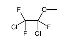 1,2-dichloro-1,1,2-trifluoro-2-methoxyethane结构式