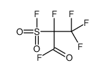 2,3,3,3-tetrafluoro-2-fluorosulfonylpropanoyl fluoride结构式