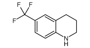 6-(Trifluoromethyl)-1,2,3,4-tetrahydroquinoline结构式