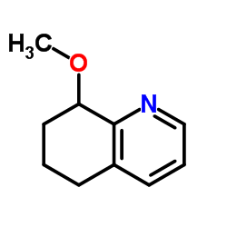 8-Methoxy-5,6,7,8-tetrahydroquinoline结构式