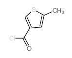 5-甲基噻吩-3-羰酰氯结构式