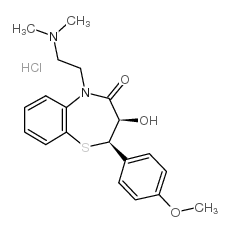 DESACETYL DILTIAZEM HCL结构式