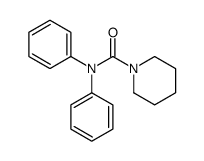 N,N-diphenylpiperidine-1-carboxamide结构式