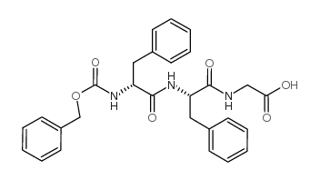 Z-D-PHE-PHE-GLY-OH结构式