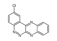 2-chlorocinnolino[4,3-b]quinoxaline结构式