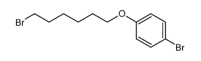 1-bromo-4-(6-bromohexyloxy)benzene结构式