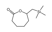 7-((trimethylsilyl)methyl)oxepan-2-one结构式