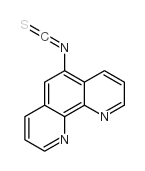 5-异硫氰基-1,10-菲罗啉结构式
