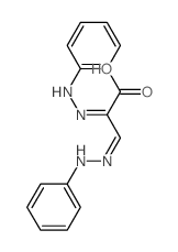 Propanoicacid, 2,3-bis(2-phenylhydrazinylidene)-结构式