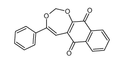 4-phenylnaphtho[2,3-d][1,3]dioxepin-6,11-dione结构式