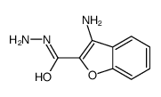 3-amino-1-benzofuran-2-carbohydrazide结构式