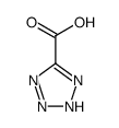 2H-tetrazole-5-carboxylic acid结构式