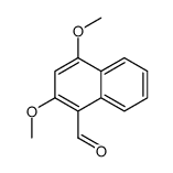 2,4-Dimethoxy-naphthalene-1-carbaldehyde结构式