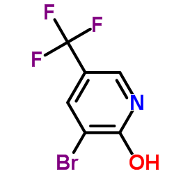 2-羟基-3-溴-5-三氟甲基吡啶结构式
