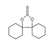 O,O-Bicyclohexyl-1,1'-diyl thiosulphite结构式
