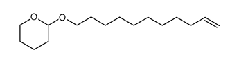 1-(tetrahydropyran-2'-yloxy)-undec-10-ene结构式
