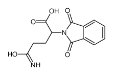 5-Amino-2-(1,3-dioxo-1,3-dihydro-2H-isoindol-2-yl)-5-oxopentanoic acid结构式