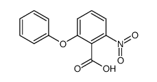2-nitro-6-phenoxybenzoic acid结构式