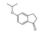 (9ci)-2,3-二氢-5-(1-甲基乙氧基)-1H-茚-1-酮结构式