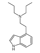 N-[2-(1H-indol-4-yl)ethyl]-N-propylpropan-1-amine结构式