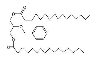 1,3-di-O-palmitoyl-2-O-benzyl-rac-glycerol结构式