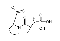 N(alpha)-phosphorylalanylproline结构式