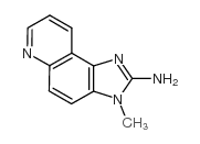 2-氨基-3-甲基-3H-咪唑并喹啉结构式