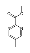 5-甲基-2-嘧啶羧酸甲酯结构式
