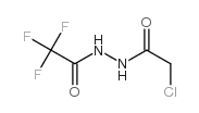 1-(氯乙酰基)-2-(三氟乙酰基)肼结构式