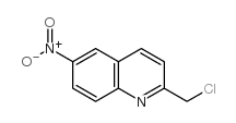 2-CHLORMETHYL-6-NITRO-QUINOLINE结构式