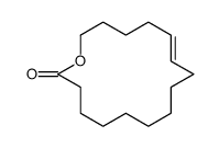1-oxacyclohexadec-11-en-2-one结构式