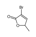 3-bromo-5-methylfuran-2(5H)-one结构式