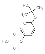 ditert-butyl but-2-enedioate结构式