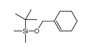 tert-butyl-(cyclohexen-1-ylmethoxy)-dimethylsilane结构式