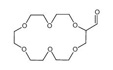 18-crown-6-carboxaldehyde结构式