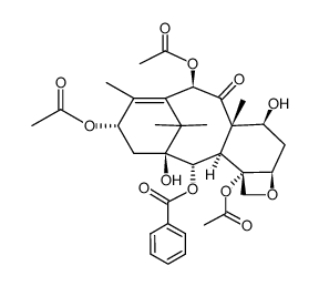 13-acetyl baccatin III结构式