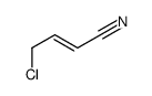 (2E)-4-Chloro-2-butenenitrile结构式