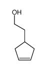 2-(3-Cyclopentenyl)ethanol结构式