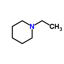 N-乙基哌啶结构式