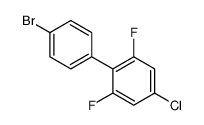 2-(4-bromophenyl)-5-chloro-1,3-difluorobenzene结构式