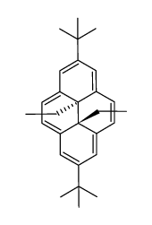 (3a1s,5a1s)-2,7-di-tert-butyl-3a1,5a1-diethyl-3a1,5a1-dihydropyrene结构式