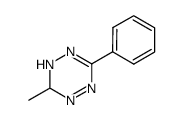 3-phenyl-6-methyl-1,6-dihydro-1,2,4,5-tetrazine结构式