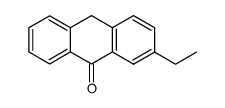 2-ethyl-10H-9-anthranone结构式