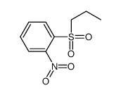 1-nitro-2-(propylsulphonyl)benzene结构式
