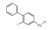 2-fluoro-4-biphenylmagnesium bromide结构式