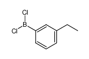 (3-ethylphenyl)dichloroborane结构式