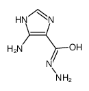 (9ci)-5-氨基-1H-咪唑-4-羧酸肼结构式